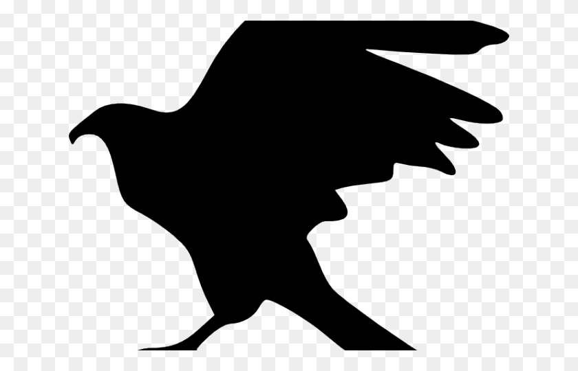 640x480 Peregrine Falcon Clipart Silhouette - Peregrine Falcon Clipart