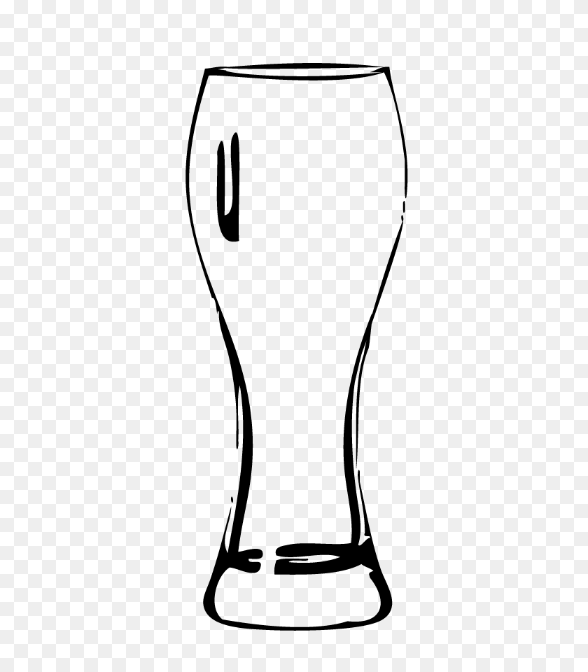 600x900 Perfect Pint Weizen Glasses Hop Head Said - Yeast Clipart