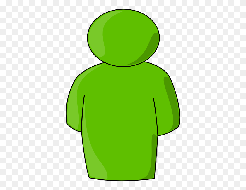 390x591 Человек Бадди Символ Зеленый Свет Картинки - Бадди Клипарт