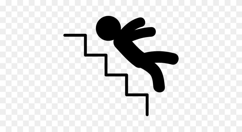 400x400 Person Falling Down Stairs Free Vectors, Logos, Icons - Person Falling Clipart