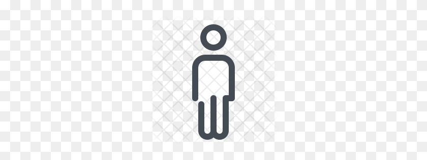 256x256 Person Icon - Person Outline PNG