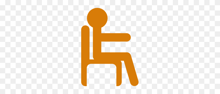 219x299 Person In Chair Clip Art - Sit Down Clipart