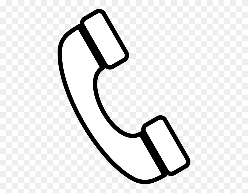 450x593 Person On Telephone Clipart Kid - Person Talking On Phone Clipart