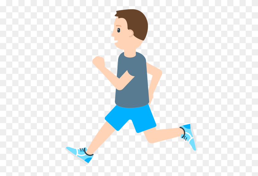 512x512 Person Running Emoji - Running Emoji PNG