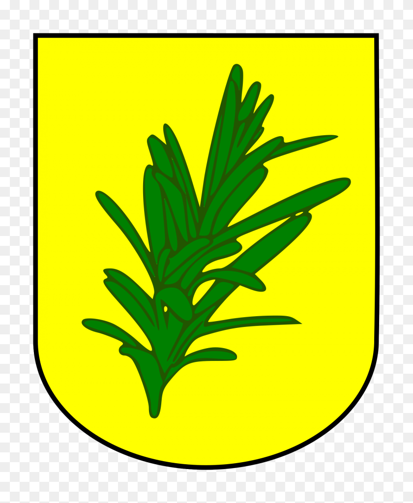 1500x1852 Personal Coat Of Arms My Surname Is Romero - Rosemary PNG