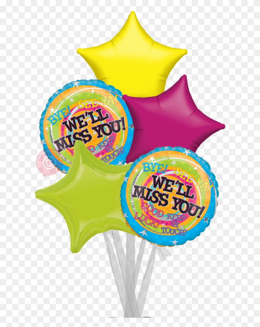 1017x1297 Personalised We'll Miss You Messages Balloons Delivered Inflated - We Will Miss You Clip Art