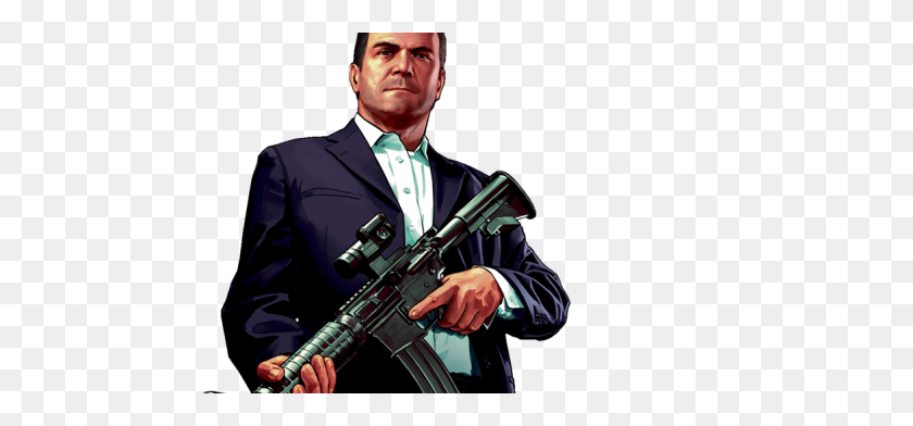 1172x500 Personnage Gta Png Png Image - Gta 5 PNG