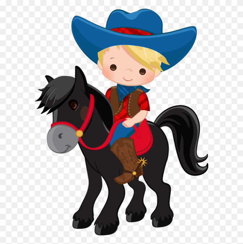 600x784 Personajes, Ilustración, Individu, Personne, Gens Cowboy - Western Theme Clipart