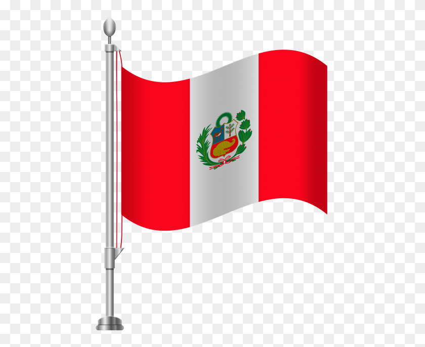 480x626 Peru Flag Png - Peru Clipart