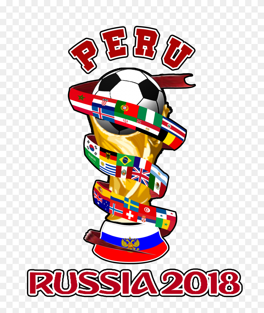 4500x5400 Peru World Cup Russia Camisetas, El Es Todo - World Cup 2018 Logo PNG