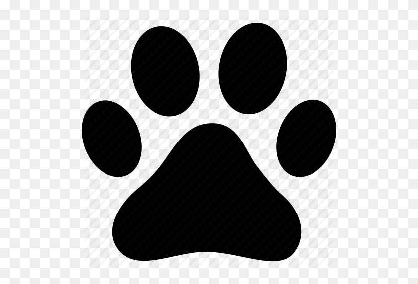 512x512 Pet Paw - Puppy Paw Clipart