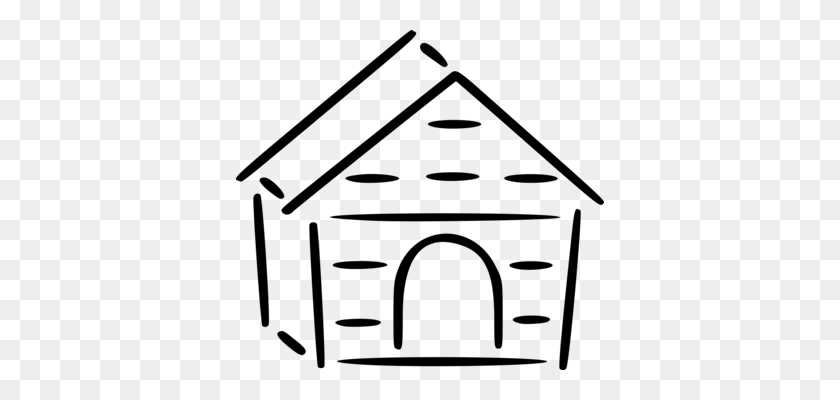 368x340 Pet Sitting Animal Shelter Kennel Golden Retriever Dog Houses Free - Daycare Clipart Black And White