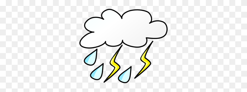 300x252 Petal Clipart Rain - Rain Showers Clipart