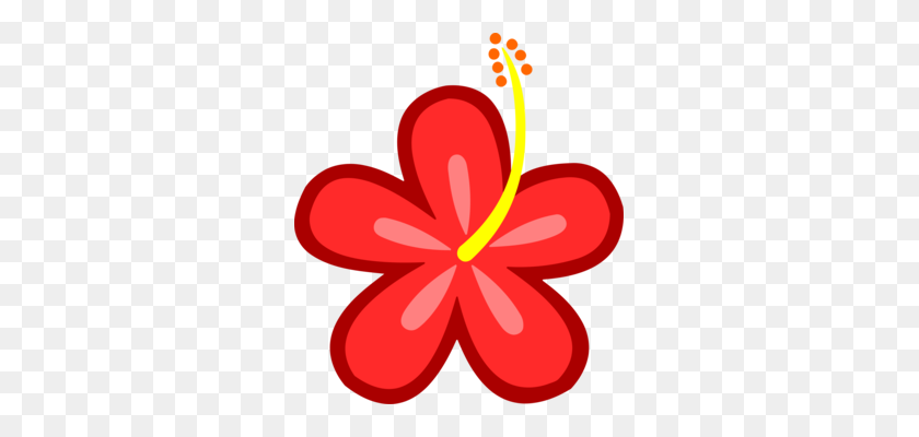 301x340 Лепесток Цветка Тюльпан Бутон Стебель Растения - Цветок Георгин Клипарт