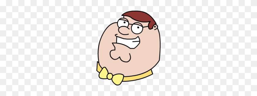 256x256 Peter Griffen Tux Head Icon Peter Griffnset Sykonist - Peter Griffin Face PNG