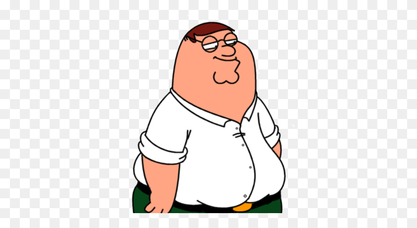 346x400 Peter Griffin - Peter Griffin Face PNG