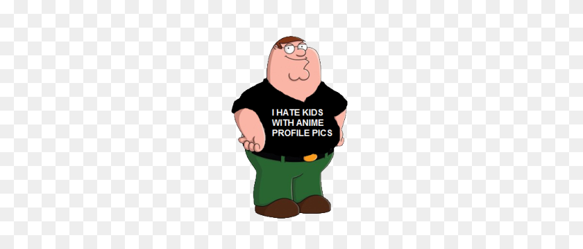 233x300 Peter Griffin Anime Profile Pictures Know Your Meme - Peter Griffin PNG