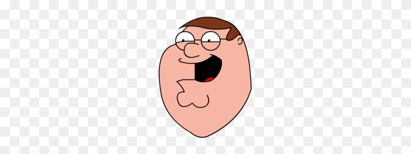 256x256 Peter Griffin Football Head Icon Peter Griffnset Sykonist - Peter Griffin Face PNG