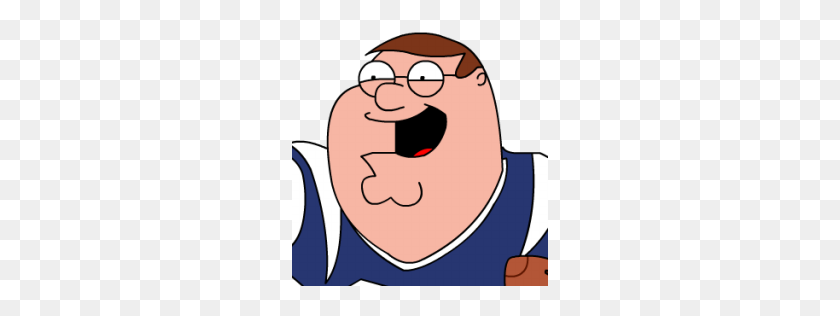 256x256 Peter Griffin Football Zoomed Icon Peter Griffnset - Peter Griffin PNG