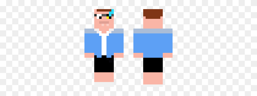 288x256 Peter Griffin Minecraft Skins - Peter Griffin PNG