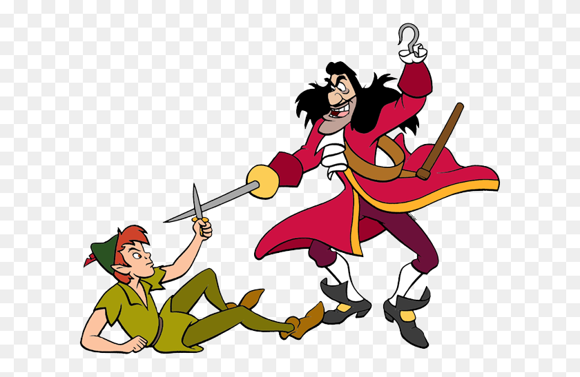 615x487 Peter Pan Captain Hook Clip Art Disney Clip Art Galore - Clipart Hook
