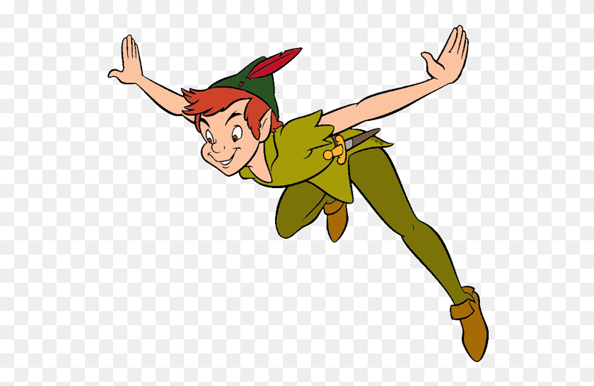 550x486 Imágenes Prediseñadas De Peter Pan, Imágenes Prediseñadas De Disney En Abundancia - Toss Clipart