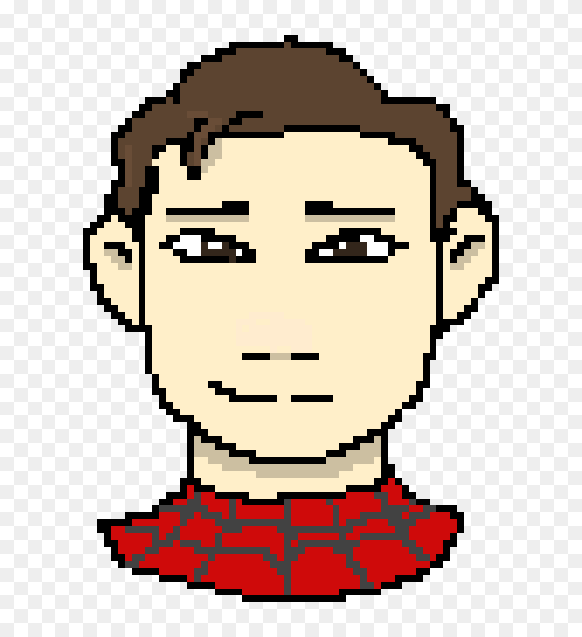 740x860 Peter Parker Pixel Art Maker - Peter Parker PNG