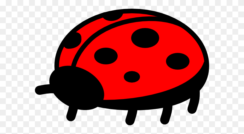 600x404 Imágenes Prediseñadas De Peterm Ladybug - Cute Ladybug Clipart