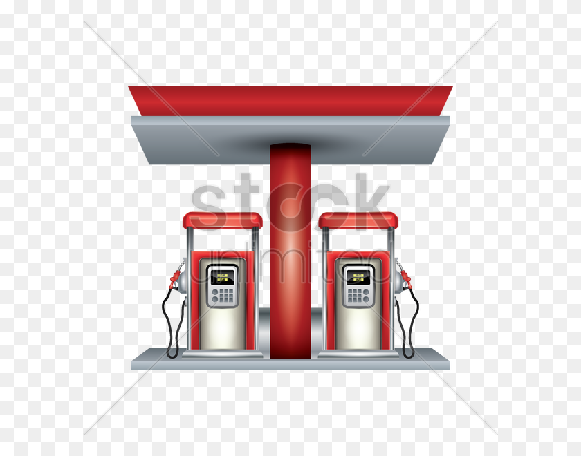 600x600 Petrol Station Vector Image - Gas Station PNG