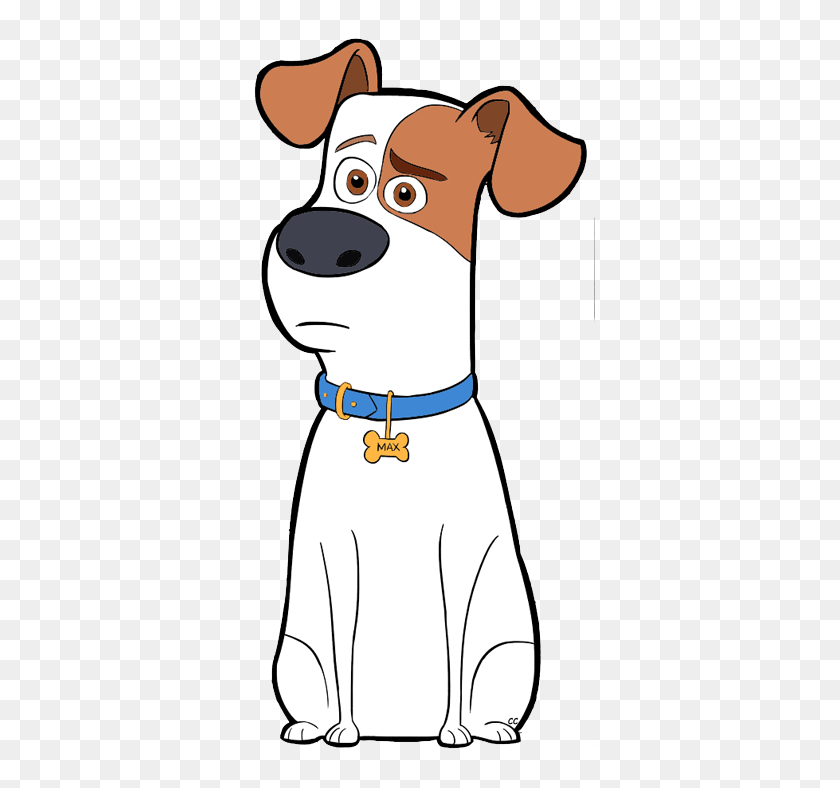 350x728 Pets Clipart Cartoon - Dog Nose Clipart