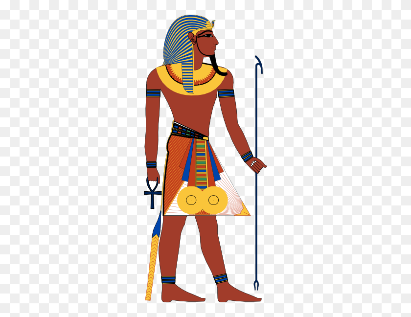 252x588 Фараон Клипарт Изображения Фараона Картинки - Тутанхамона