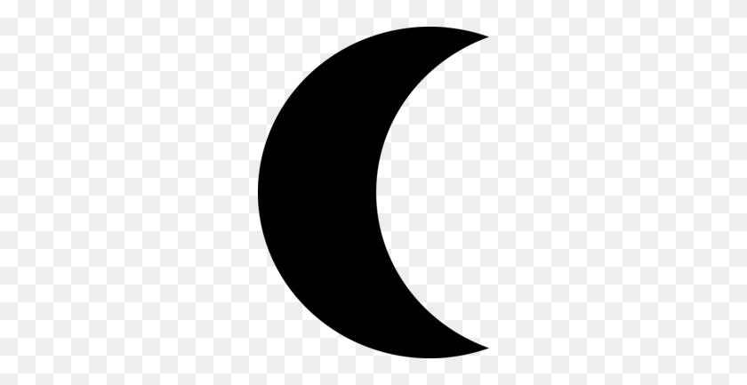 260x373 Фазовый Клипарт - Черно-Белое Изображение Полной Луны