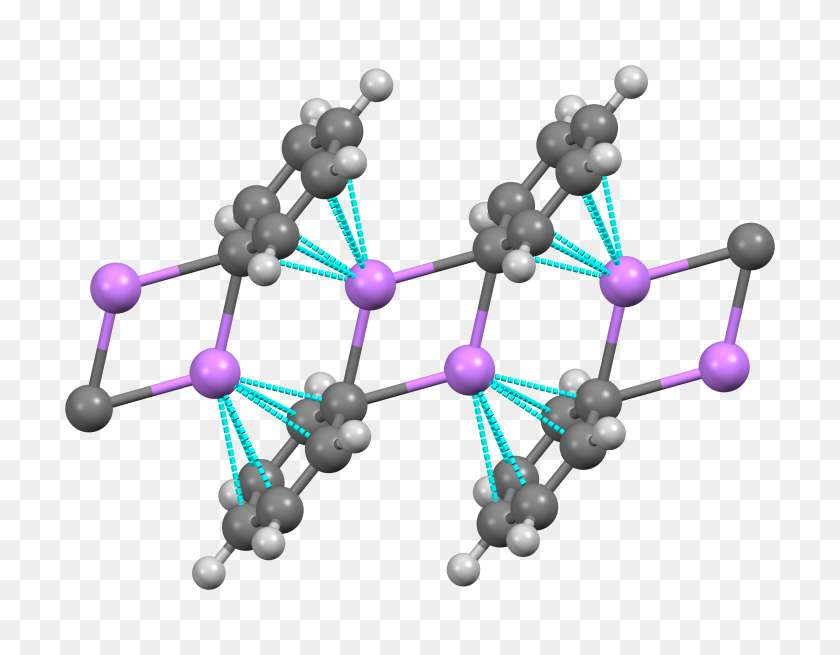 2771x2115 Phenyllithium Chain From Xtal Mercury Balls - Ball And Chain PNG