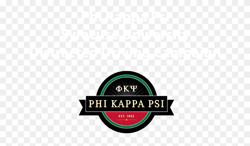Phi Kappa Psi Distracted Driving Campaign - Kappa Pride PNG