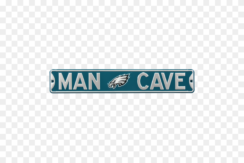 500x500 Philadelphia Eagles Man Cave Authentic Street Sign - Philadelphia Eagles PNG