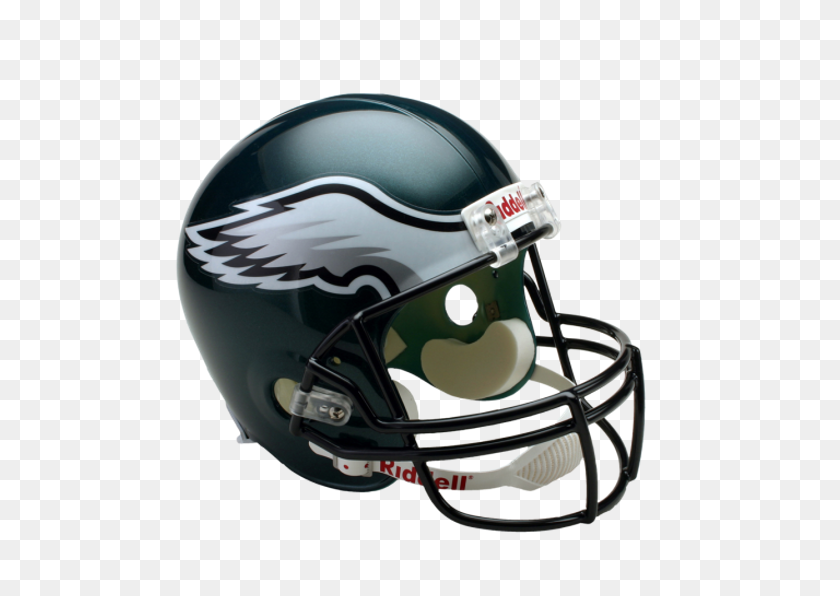 552x536 Philadelphia Eagles Nfl Réplica De Casco De Tamaño Completo - Casco Eagles Png