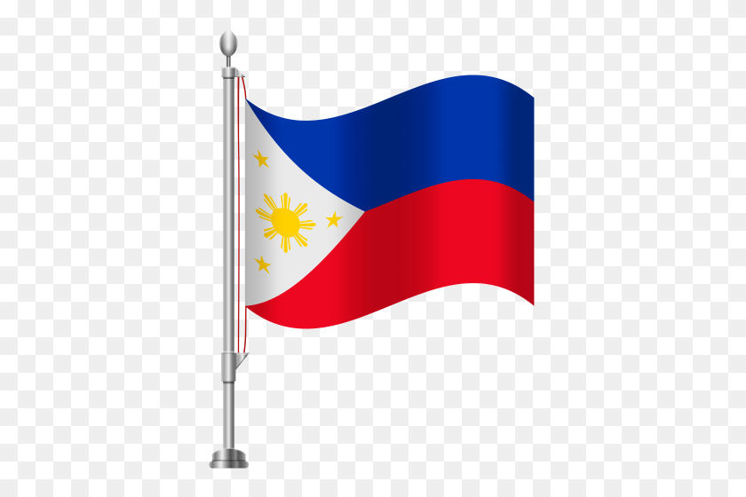 384x500 Bandera De Filipinas Png Clipart - Bandera De Filipinas Png