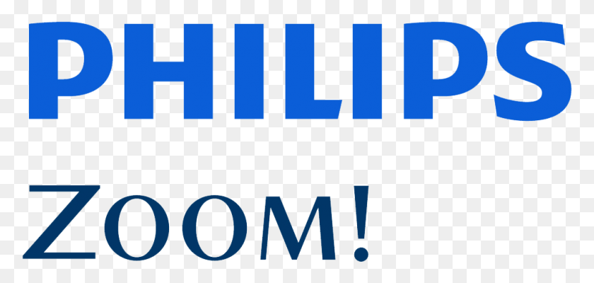 1000x437 Logotipo De Philips Zoom - Logotipo De Philips Png