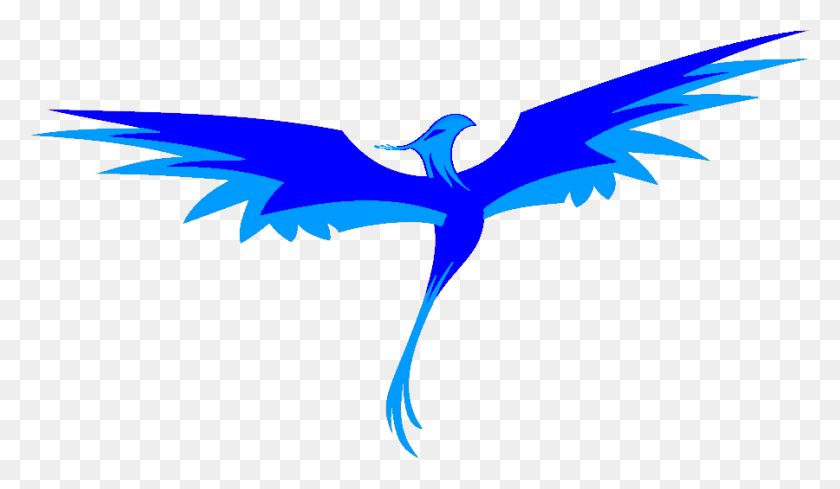 900x496 Phoenix Clipart Blue - Angel Wings Clip Art Images