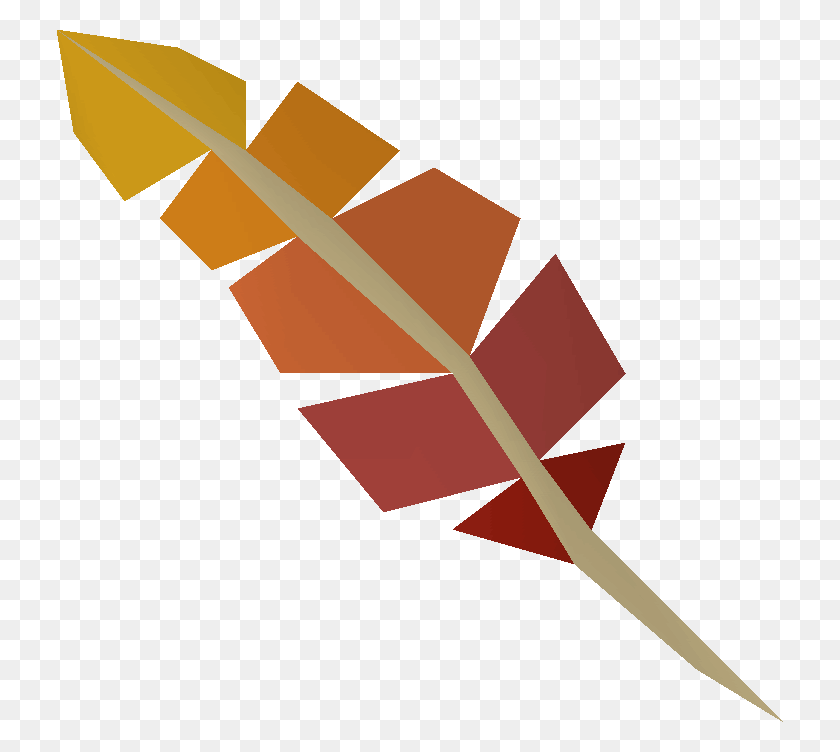 726x692 Phoenix Feather Old School Runescape Wiki Fandom Powered - Feather Pen PNG