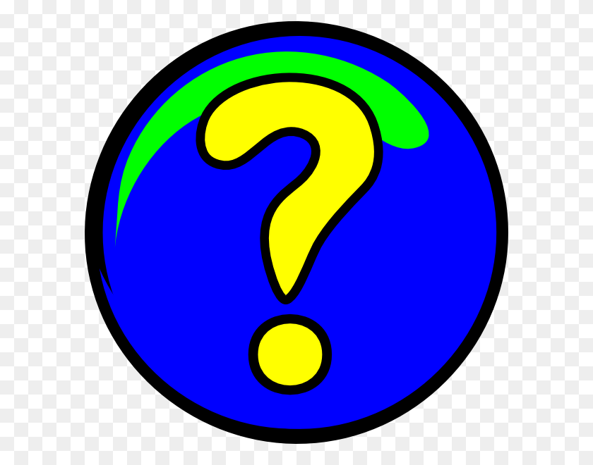 600x600 Phone Animated Question Mark - Any Questions Clipart