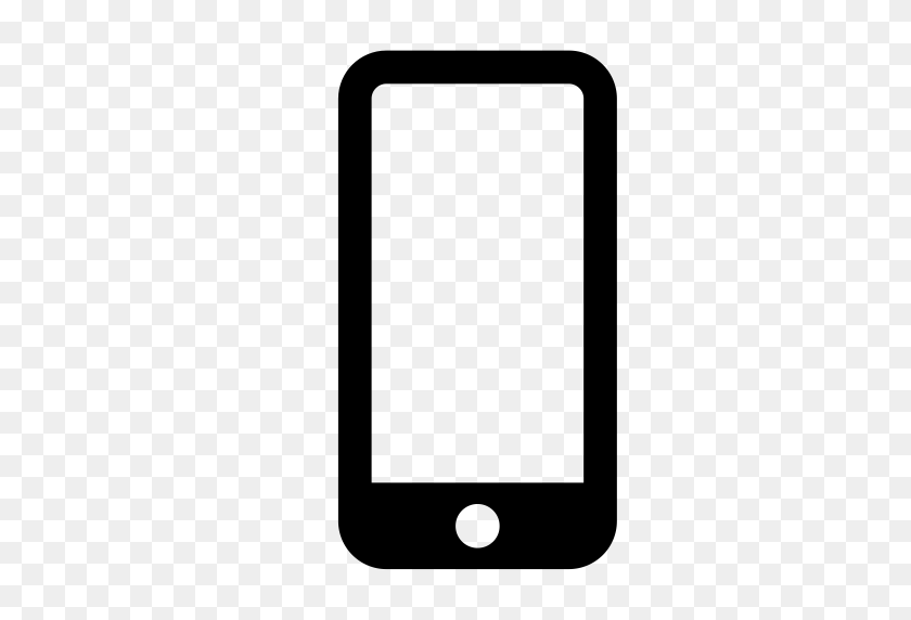 512x512 Phone, Cell Phone, Phone Icon With Png And Vector Format For Free - Mobile Phone Icon PNG
