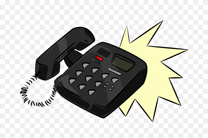 1337x857 Phone Clipart Office Phone - Smartphone Clipart