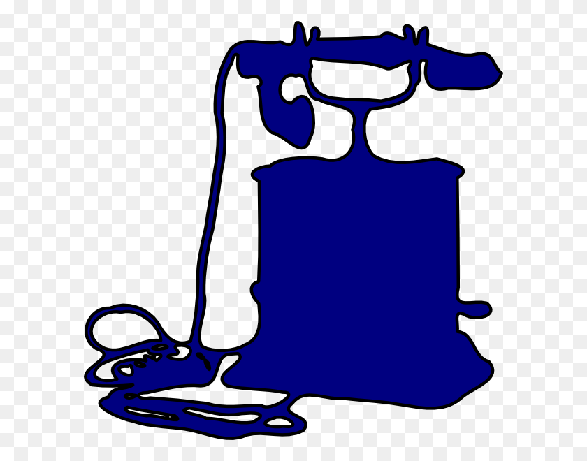 600x600 Phone Clipart Outline - Phone Clipart Free