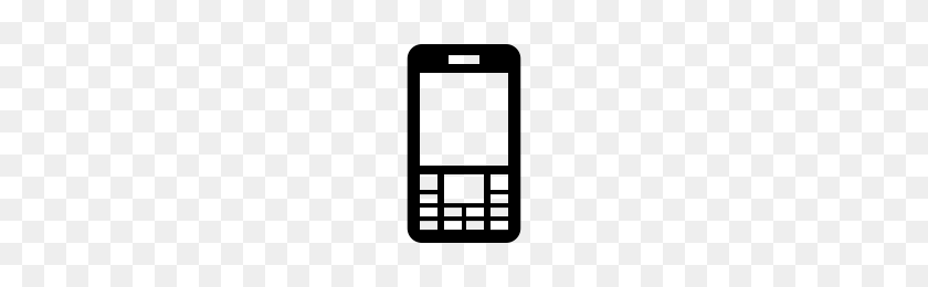 200x200 Проект Телефонные Иконки Существительное - Значок Телефон Белый Png