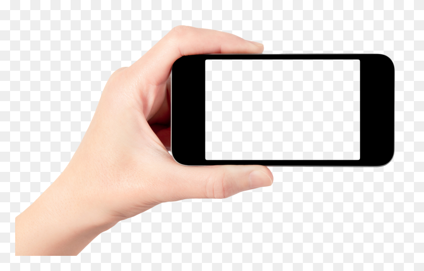 2271x1387 Phone In Hand Png Image - Camera Screen PNG