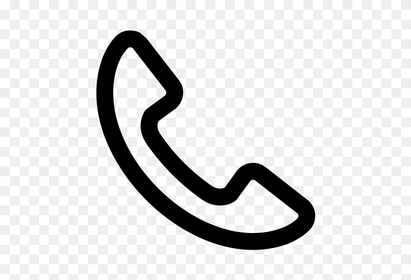512x512 Phone, Telephone Icon With Png And Vector Format For Free - Telephone Logo PNG