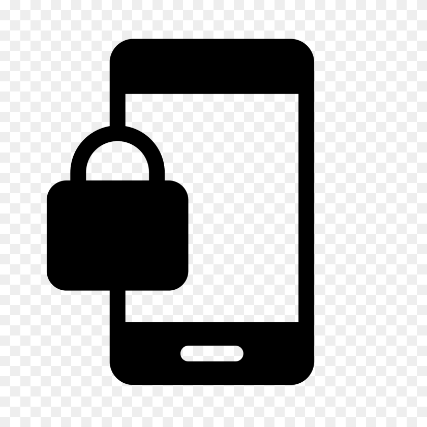 1600x1600 Phonelink Lock Filled Icon - Lock Icon PNG
