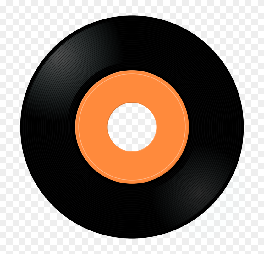 750x750 Disco Fonográfico Álbum De Rpm De Música Disc Jockey - Disco Png