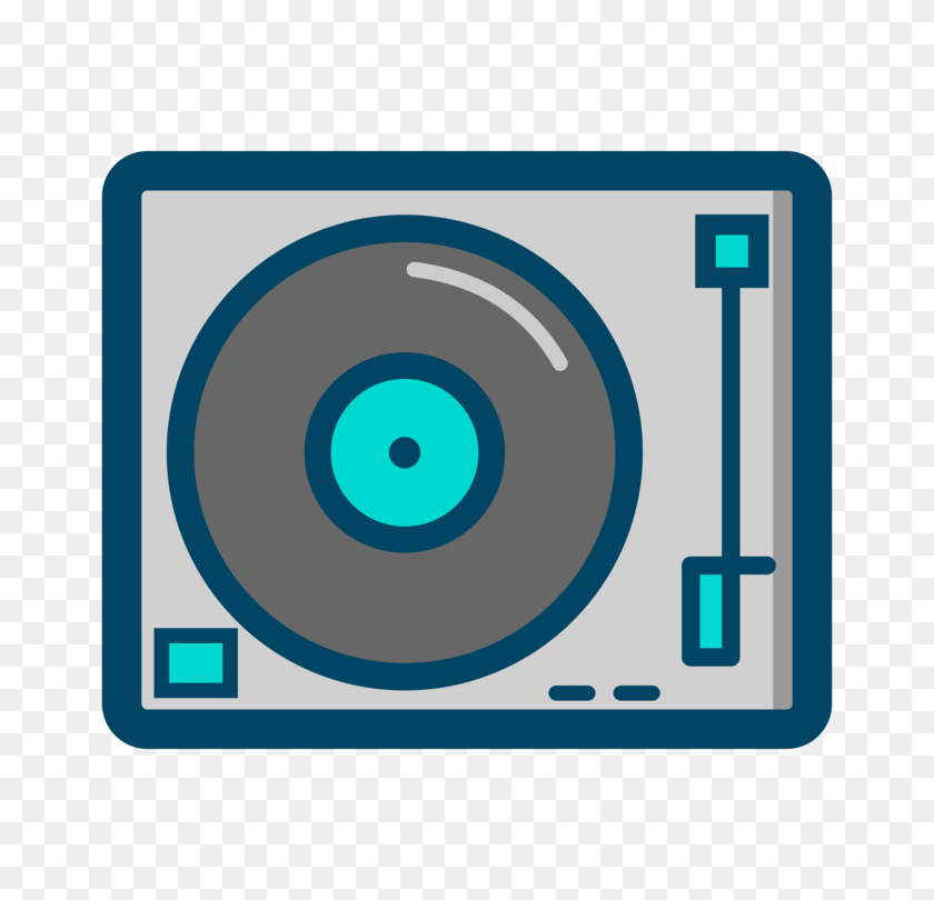 680x750 Phonograph Record Computer Icons Drawing Line Art - Record Clip Art